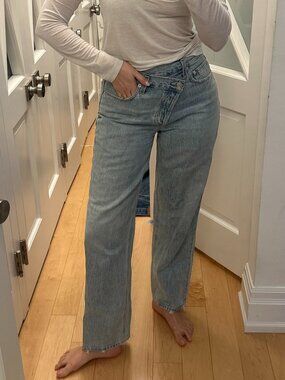Agolde Cris Cross Jeans